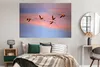 MuchoWow® Poster Flamingos fliegen in den Himmel 180x120 cm Produktbild-Vorschau 4