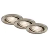 Einbauleuchte Briloner Slide LED 3er Set schwenkbar GU10 Produktbild-Vorschau 2