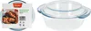 Hitzebeständiges Gefäß Mit Deckel 1.5L 23.4X20.7X10Cm Produktbild-Vorschau 1