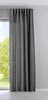 Vorhang Cationic »JENA« 250x300 cm Grau Blickdicht Leinen Produktbild-Vorschau 4