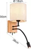 LED Wandleuchte mit Leselampe, Schalter, Kabel und Stecker, Produktbild-Vorschau 4