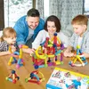Magnetische Konstruktionsbausteine 3D – 120-teiliges XXL Produktbild-Vorschau 2