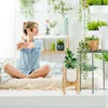 Relaxdays Stojaki na rośliny z bambusa, zestaw 3 szt., Podgląd zdjęcia produktu 3