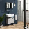 Specchio contenitore bagno Vicco Fyrk Calcestruzzo 60 x Anteprima dell’immagine prodotto 4