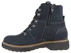 Waldläufer Femme Botte à lacets en cuir bleu 7,5 Voir les images du produit 20