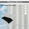 Outdoor Vorhang Extra Breit Leinenoptik Produktbild-Vorschau 2