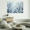 Leinwandbild Blätter Abstrakte Botanik 60x40 Feeby Silber Produktbild-Vorschau 2