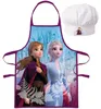 Grembiule per bambini con cappello da cuoco - Anna ed Elsa Anteprima dell’immagine prodotto 1
