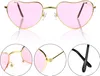 KarneLux Herz Sonnenbrille 2er Set - Rosa Brille in Produktbild-Vorschau 2