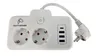 Pantherise Wall Charge 6in1 Steckdosenleiste 2 Steckdosen Produktbild-Vorschau 3