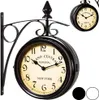 MONZANA® Horloge Murale Double Face Silencieuse Vintage - Voir les images du produit 1