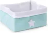 Childhome pudełko płócienne 40 x 32 x 20 cm mint Produktbild-Vorschau 1