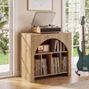Tavolino laterale, 80 cm. Comodino per dischi in vinile, Anteprima dell’immagine prodotto 6