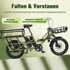 20 Zoll Elektrofahrrad mit Kindersitze Vorderkorb E Bike Produktbild-Vorschau 14
