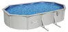 Piscina in acciaio fuori terra ovale Hydrium 610x360x120 cm Anteprima dell’immagine prodotto 5