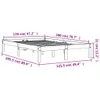 VidaXL 844854, Braun, 125,5 cm, 2,06 m, 31 cm, 1200 x 2000 Produktbild-Vorschau 8
