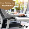 Herlag Keilkissen Stella 33x37x7/2cm Taupe | Ergonomisches Produktbild-Vorschau 6