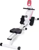 A white and red rowing machine is shown against a white background. Produktbild-Vorschau
