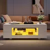 MODFU Couchtisch Beistelltisch Kaffeetisch mit Produktbild-Vorschau 2