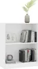 vidaXL Libreria bianca 60x24x74,5 cm Materiale a base di Anteprima dell’immagine prodotto 9