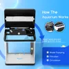 7 Liter Aquarium Komplettset LED mit Pumpe， Kleines Produktbild-Vorschau 4