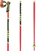 Three ski poles displayed against a white background. One pole is shown with its grip and strap, while the other two are shown as shafts. Produktbild-Vorschau