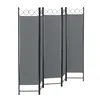 Raumteiler Saragossa 5-teilig 200x171 cm Paravent Trennwand Produktbild-Vorschau 3