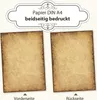 TATMOTIVE PREMIUM Altes Briefpapier 50 Blatt Papier Produktbild-Vorschau 2