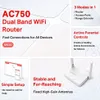 Mercusys ROUTER AC750 MR20 DOPPELBAND-MULTIMODUS FÜR Produktbild-Vorschau 4