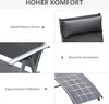 Leżak ogrodowy Outsunny z 7-stopniową regulacją, kolor Podgląd zdjęcia produktu 5