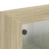 Armadio a muro con ante in vetro rovere Sonoma 102x37x35 cm Anteprima dell’immagine prodotto 10