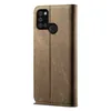 OPPO Realme 7i Hülle, LaimTop Denim Leder Brieftasche Produktbild-Vorschau 3