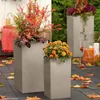 LECHUZA plantpot CANTO Stone 40 Low, zandbeige | Plantpot Productafbeelding-voorbeeld 36