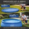HAF Swing Quick Up Pool grau Ø366 x 91cm | ca. 6,7m³ Liter Produktbild-Vorschau 3