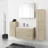 TOP Badmöbel / Badezimmer Regina 5tlg. Set in Sonoma Eiche Produktbild-Vorschau 1