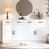 STILVORA Sideboard mit 4 Schubladen und 4 Türen, Kommode Produktbild-Vorschau 6