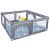 JOIEYOU Laufstall Baby Laufgitter 150x180cm Baby Playpen Produktbild-Vorschau 1