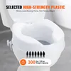Toilettensitzerhöhung, 10,2 cm, erhöht, 136 kg, universelle Produktbild-Vorschau 4