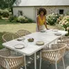 Gartenmöbel Set SUNNY mit 1 ausziehbaren Esstisch und 6 Produktbild-Vorschau 3
