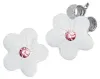 Scout Ohrstecker 262160100 Blume weiß Silber 925 Produktbild-Vorschau 2