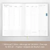 Business-Timer 2026 / A5 / Beige Ginkgo / Häfft-Verlag Produktbild-Vorschau 3