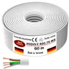 60m de câble flexible en plastique H05VV-F 4G0,75 blanc Voir les images du produit 4
