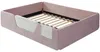 Elegantes Polsterbett mit Samtbezug, abnehmbaren Produktbild-Vorschau 12