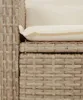 Design Gartensessel mit Kissen 2 Stk. Verstellbar Beige Produktbild-Vorschau 10