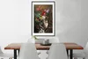MuchoWow® MuchoWow® Gerahmtes Poster Frau - Blumen - Produktbild-Vorschau 3