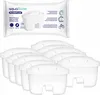 A package of Aquafloow water filter cartridges is shown above a stack of ten individual filter cartridges. Anteprima dell’immagine prodotto