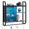 Bestier Scaffale sospeso con illuminazione a LED, scaffale Anteprima dell’immagine prodotto 1