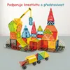 Olvy Magnetické stavební bloky Montessori hračka Náhled obrázku produktu 8