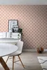 ESTAhome carta da parati art deco rosa tenue e oro rosa 53 Anteprima dell’immagine prodotto 6