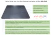 8mm Pizza- Brot- Backstahl rechteckig 38cm x 33cm Produktbild-Vorschau 6